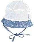 Детска лятна шапка с UV 50+ защита Sterntaler -51 cm, 18-24 мeсеца, синя - 3t