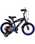 Детски велосипед с помощни колела E&L cycles - Batman, 14'' - 1t