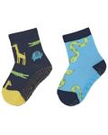 Детски чорапи със силиконова подметка Sterntaler - 19/20, 12-18 месеца, 2 чифта - 1t