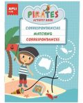 Детска чантичка с 3 занимателни книжки Apli - Пирати - 4t