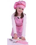 Детски готварски комплект Bigjigs - За обличане, розов - 2t