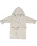 Детски халат за баня Bebe-Jou - 86/92 cm, Wish Grey - 1t