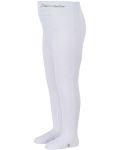 Детски фигурален памучен чорапогащник Sterntaler - Плетеница, 122-128 cm, 5-6 години, бял - 2t