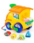 Детска играчка Polesie Toys - Сортер локомотив - 3t
