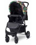 Детска количка с покривало Lorelli - Olivia Basic, Tropical flowers - 3t