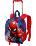 Детска раница на колела Karactermania Spider-Man - Skew, 3D - 1t