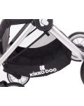 Детска количка 3 в 1 Kikka Boo Vicenza Luxury - Сребриста, с кош за количка и столче за кола - 11t