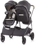 Детска количка за близнаци Chipolino - ДуоСмарт, ванилия - 6t
