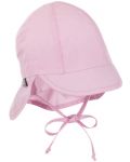 Детска лятна шапка с UV 50+ защита Sterntaler - С платка, 45 cm, 6-9 месеца - 5t