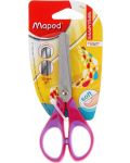 Детска ножица Maped Essentials - Kids, розова, 13 cm - 1t