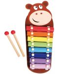 Детски музикален инструмент Acool Toy - Ксилофон с крава - 1t