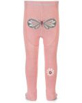 Детски чорапогащник за пълзене Sterntaler - Пеперуда, 92 cm, 2-3 години, розов - 2t