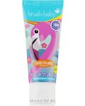 Детска паста за зъби Brush Baby - Tutti Frutti, Фламинго, 50 ml - 1t