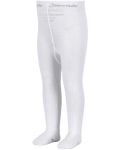 Детски фигурален памучен чорапогащник Sterntaler - Плетеница, 122-128 cm, 5-6 години, бял - 1t