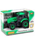 Детска играчка Polesie Progress - Инерционен трактор - 5t