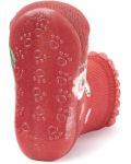 Детски чорапи със силиконова подметка Sterntaler - С магаренце, 23/24, 2-3 години, червени - 3t