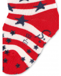 Детски чорапи за пълзене Sterntaler - Коледен мотив, 2 чифта, 21/22, 18-24 месеца - 4t