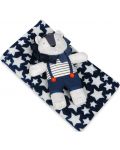 Детско одеяло с плюшена играчка Baby Matex - Carol, Лъвче - 1t
