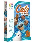 Детска игра Smart Games - Котки и кутии - 1t