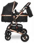 Детска количка Lorelli - Alba, Premium black - 5t