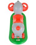 Детска играчка за люлеенe Pilsan - Слонче, сива - 5t