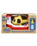 Детска играчка Green Toys - Спасителна лодка и хеликоптер - 5t