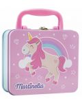 Детско метално куфарче с козметика Martinelia Little Unicorn - 1t