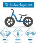 Детско колело за баланс Chillafish - Charlie Sport 12′′, синьо - 6t