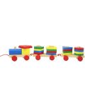 Детска играчка Toru Toys - Дървено влакче, 38 cm - 1t
