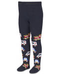 Детски памучен чорапогащник Sterntaler - С коли, 68 cm, 5-6 месеца - 1t