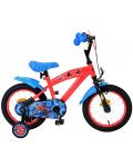 Детски велосипед с помощни колела E&L cycles - Marvel, Spiderman, 14 инча - 2t