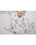 Детско одеяло Baby Matex - Ines,  75 x 100 cm, еднорози - 4t