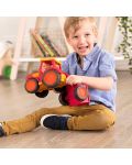 Детска играчка Battat - Трактор с ремарке, червен - 5t