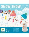 Детска игра Djeco - Snow Snow - 1t