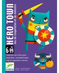 Детска игра с карти Djeco - Hero Town - 1t