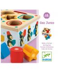 Дървена играчка за сортиране Djeco - Geo Junzo - 2t