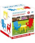 Комплект за игра Dolu - Маса със столчета - 3t