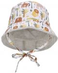 Двулицева детска шапка с UV 50+ защита Sterntaler - Джунгла, 45 cm, 6-9 месеца - 2t
