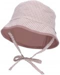 Двулицева шапка с UV 50+ защита Sterntaler - 47 cm, 9-12 месеца, розова - 4t