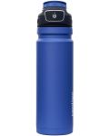 Двустенна бутилка за вода Contigo - Free Flow, Autoseal, 700 ml, Blue Corn - 1t