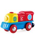 Дървена играчка Hape - Цветен локомотив - 1t
