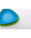 Еко комплект за хранене eKoala - 2 чинии, синьо и зелено - 3t