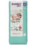 Еко пелени за еднократна употреба Bambo Nature, Tall pack, размер 4, L, 7-14кг., 48 броя - 2t