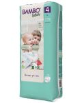 Еко пелени за еднократна употреба Bambo Nature, Tall pack, размер 4, L, 7-14кг., 48 броя - 3t