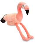 Eкологична плюшена играчка Keel Toys Keeleco - Фламинго, 16 cm - 1t