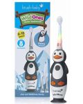 Електрическа четка за зъби Brush Baby - Wild Ones, Пингвин  - 5t
