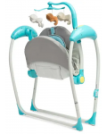 Електрическа люлка Caretero - Loop, Blue  - 6t