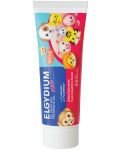 Elgydium Kids Паста за зъби Emoji, ягода, 3-6 години, 50 ml (Лимитирано) - 2t