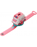 Електронна играчка Raya Toys - Кола-часовник, бърза помощ - 1t
