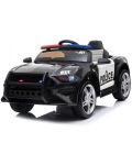 Електрическа кола Chipolino - Police, черна - 1t